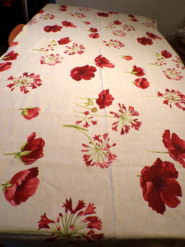 Linge ancien nappe - ancien, en