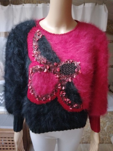 Magnifique pull angora très - angora,