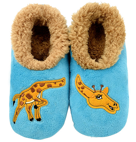 Chaussons girafe snoozies - girafe,