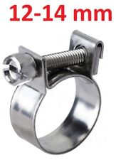 COLLIER DE SERRAGE DURITE 12 à 14MM A VISSER ESSENCE GAINE MOTO VOITURE SCOOTER 