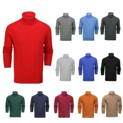 Hommes pull col roulé - hommes,