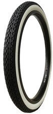 Pneu Cruiser Noir Flanc Blanc 26 x 2.125  57-559 vélo chopper americain