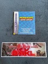 ₪PAS DE JEU₪ Notice Gameboy Advance GBA FR - Mario Kart Super Circuit