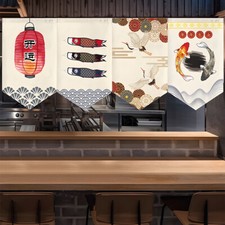 Japonais Court Noren Porte Rideau Cloison Rideau Izakaya Tour de Lit Sushi Barre