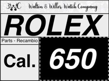 1 Pc Rolex 650 Pièces