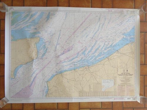 Carte marine pas de calais - carte, pas-de-calais