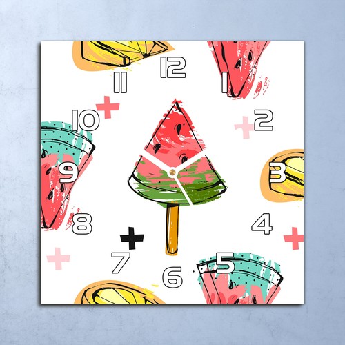 Horloge murale design - murale,
