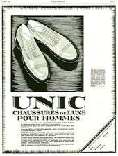 Publicité ancienne Unic