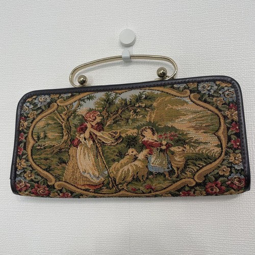 Sac main gobelin - main,
