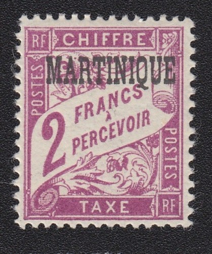 Timbre 1927 taxe martinique - timbre, 2