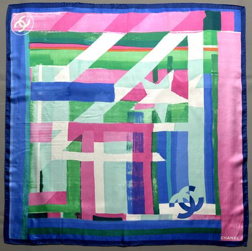 Magnifique foulard chanel - foulard, "