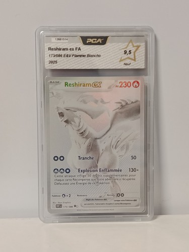 Carte pokémon reshiram - carte, fa
