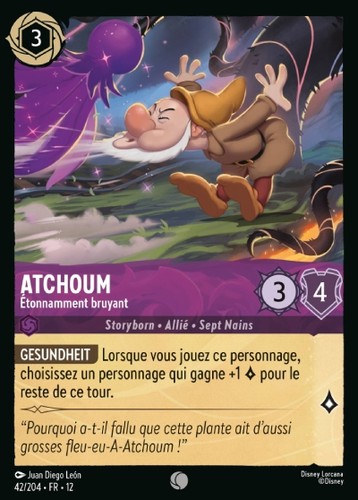 Lorcana atchoum - atchoum,