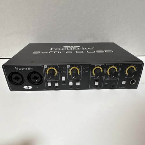 Focusrite saffire usb audio - focusrite,