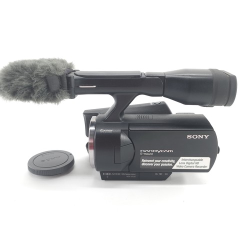 Sony nex vg10 - high, definition