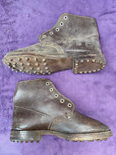 Guerre d'Indochine : Brodequins des supplétifs des Troupes coloniales