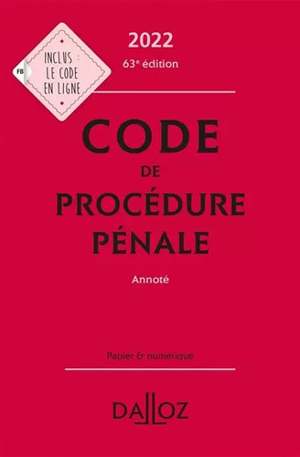 Code procédure pénale - procédure,