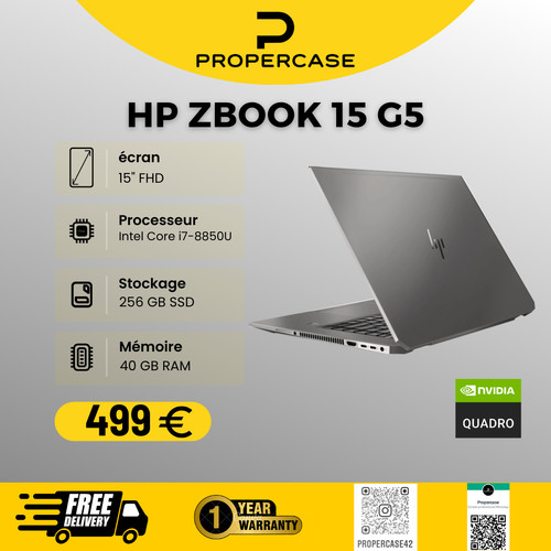 Zbook 8th gen - 15",