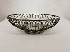 Coupe À Fruit, Panière En Métal Argenté