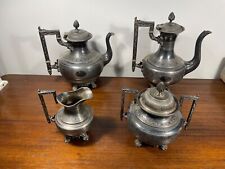 Ancien Service à Thé/Café en Métal Argenté Métal Parisien A.Frenais (10-41/F28)