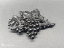 Ancienne broche de deuil en