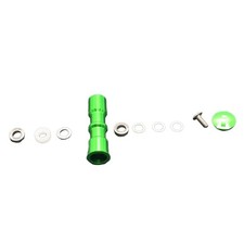 Bouton combiné bois massif et