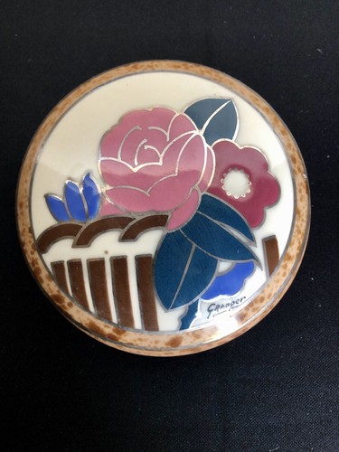 Boite porcelaine art deco - art,