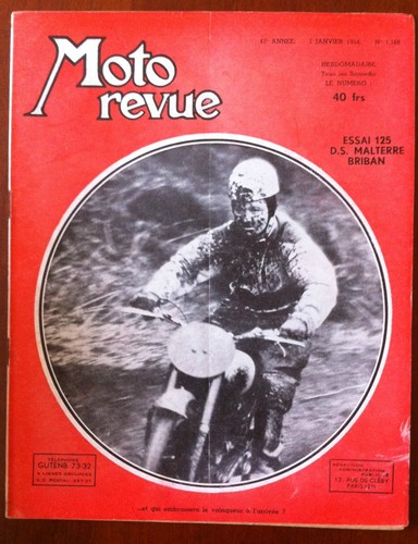 Moto revue 1954 essai - revue,