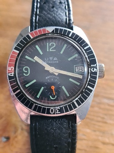 Montre plongée uta fonctionne - montre,