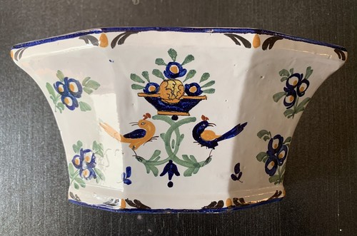 Bouquetière faïence - bouquetière, de