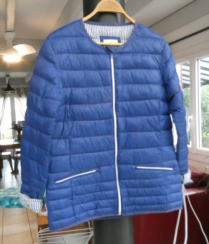 Veste doudoune bleu ocean - bleu,
