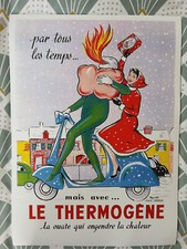 THERMOGENE 1949 - LEONETTO CAPPIELLO -  AFFICHE POSTER