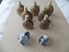 Lot de 9 Bouteilles de parfums Diesel vides