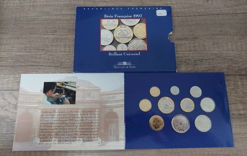 France 1992 coffret 10 - -,