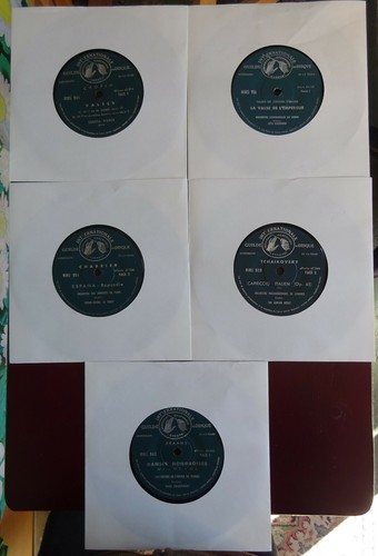 Disque vinyl lot de 5 - disque,