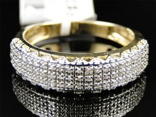 10k Yellow Gold Ladies White