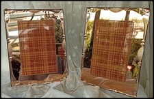 2 PORTE PHOTOS CADRE ART DECO