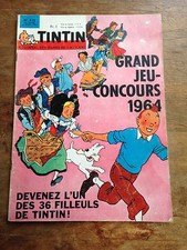journal tintin 810 France (1964)  couv Hergé Bd ancienne avec chèque tintin
