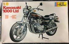 HELLER  1/8  MOTO KAWASAKI 1000 LTD BOITE NOIRE N°  973