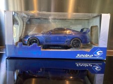 TOYOTA SUPRA MK4 A80 DARK BLUE STREETFIGHTER 1993 SCALE 1/18 SOLIDO