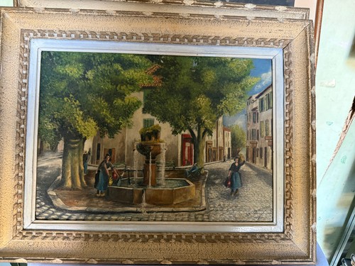 Tableau peinture sur toile - sur,