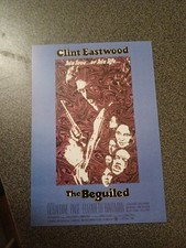 Carte Postale -  Affiche du film The beguiled- Clint Eastwood - Comme Neuve