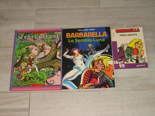 Lot forest barbarella - bd,