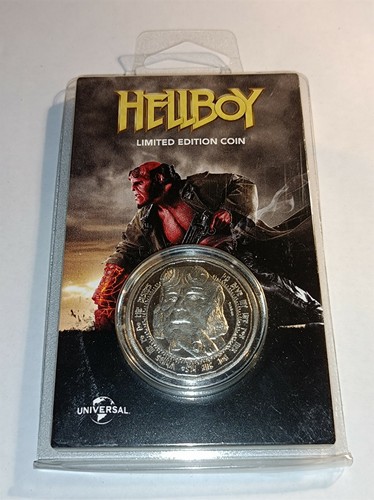 Pièce hellboy silver édition - pièce,