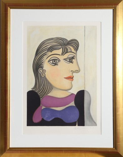 Pablo picasso buste - pablo, femme
