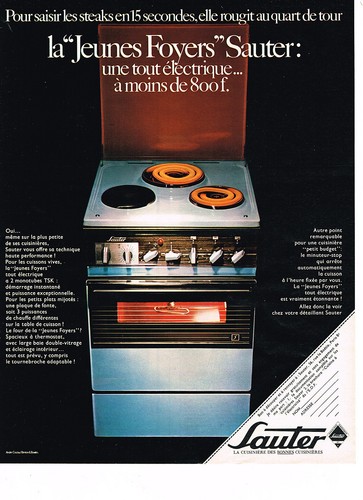 Publicite 1970 sauter - publicite,