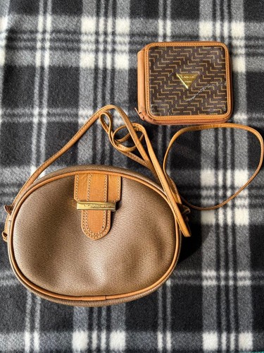 Lancel brown shoulder - shoulder, with