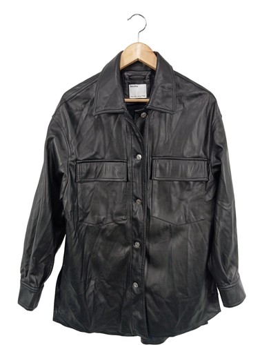 Bershka veste cuir - veste,