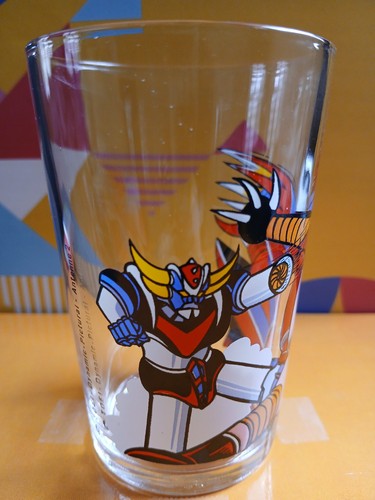 Beau verre goldorak héros - beau,