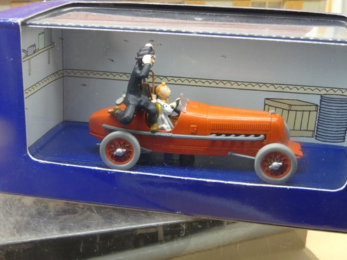 Voiture tintin bolide rouge - voiture, le